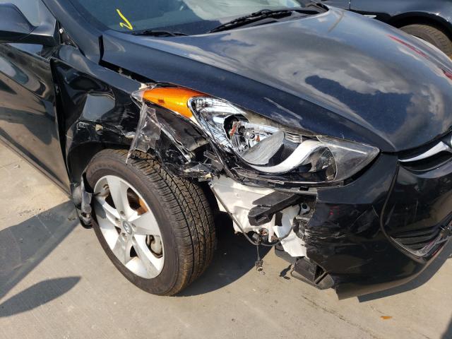 Photo 8 VIN: KMHDH4AE3DU741555 - HYUNDAI ELANTRA GL 