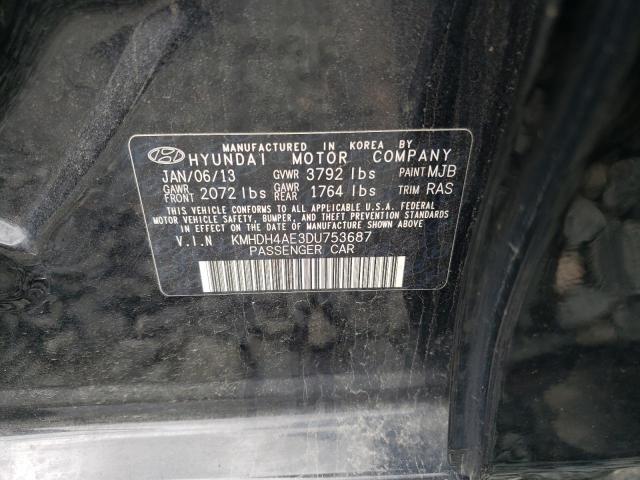 Photo 11 VIN: KMHDH4AE3DU753687 - HYUNDAI ELANTRA 