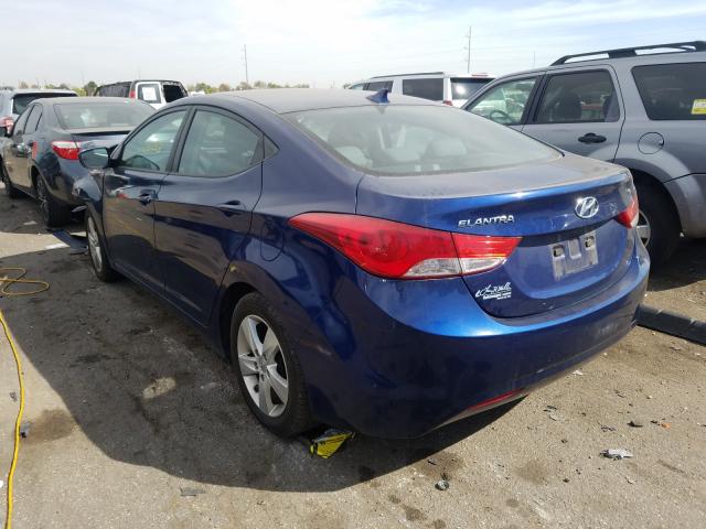 Photo 2 VIN: KMHDH4AE3DU757741 - HYUNDAI ELANTRA GL 