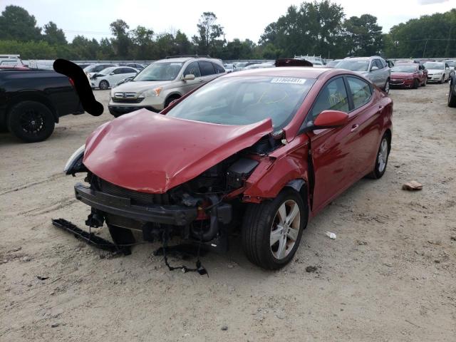 Photo 1 VIN: KMHDH4AE3DU776435 - HYUNDAI ELANTRA GL 