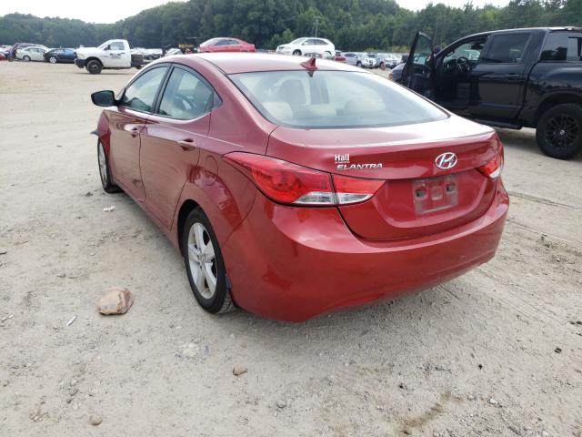 Photo 2 VIN: KMHDH4AE3DU776435 - HYUNDAI ELANTRA GL 