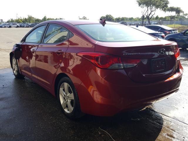 Photo 2 VIN: KMHDH4AE3DU816450 - HYUNDAI ELANTRA GL 