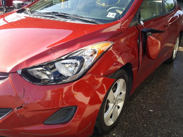 Photo 8 VIN: KMHDH4AE3DU816450 - HYUNDAI ELANTRA GL 