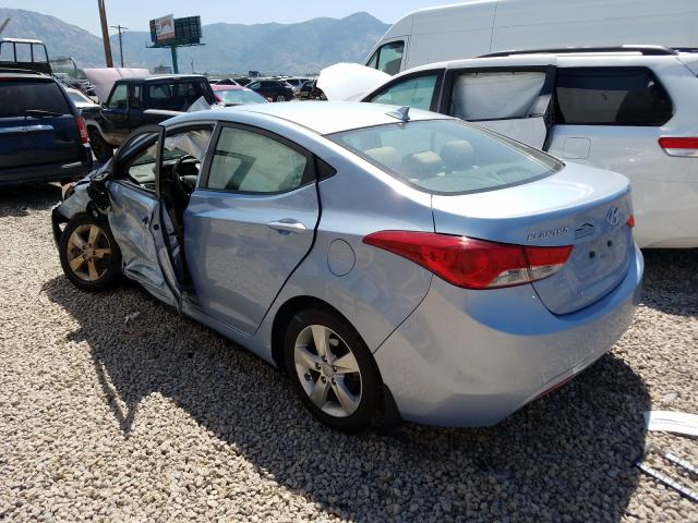 Photo 2 VIN: KMHDH4AE3DU843129 - HYUNDAI ELANTRA GL 