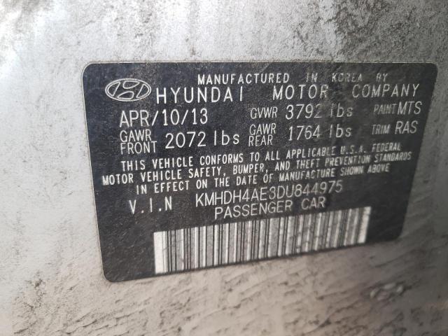 Photo 11 VIN: KMHDH4AE3DU844975 - HYUNDAI ELANTRA 