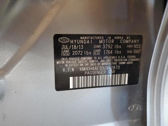 Photo 11 VIN: KMHDH4AE3DU942873 - HYUNDAI ELANTRA 