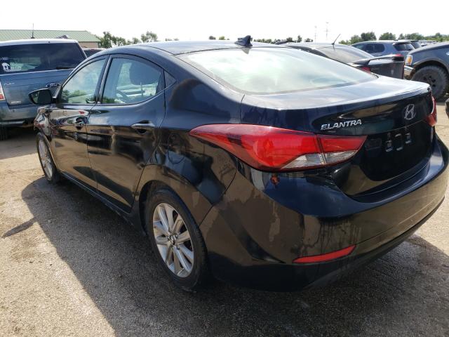 Photo 2 VIN: KMHDH4AE3EU038622 - HYUNDAI ELANTRA SE 