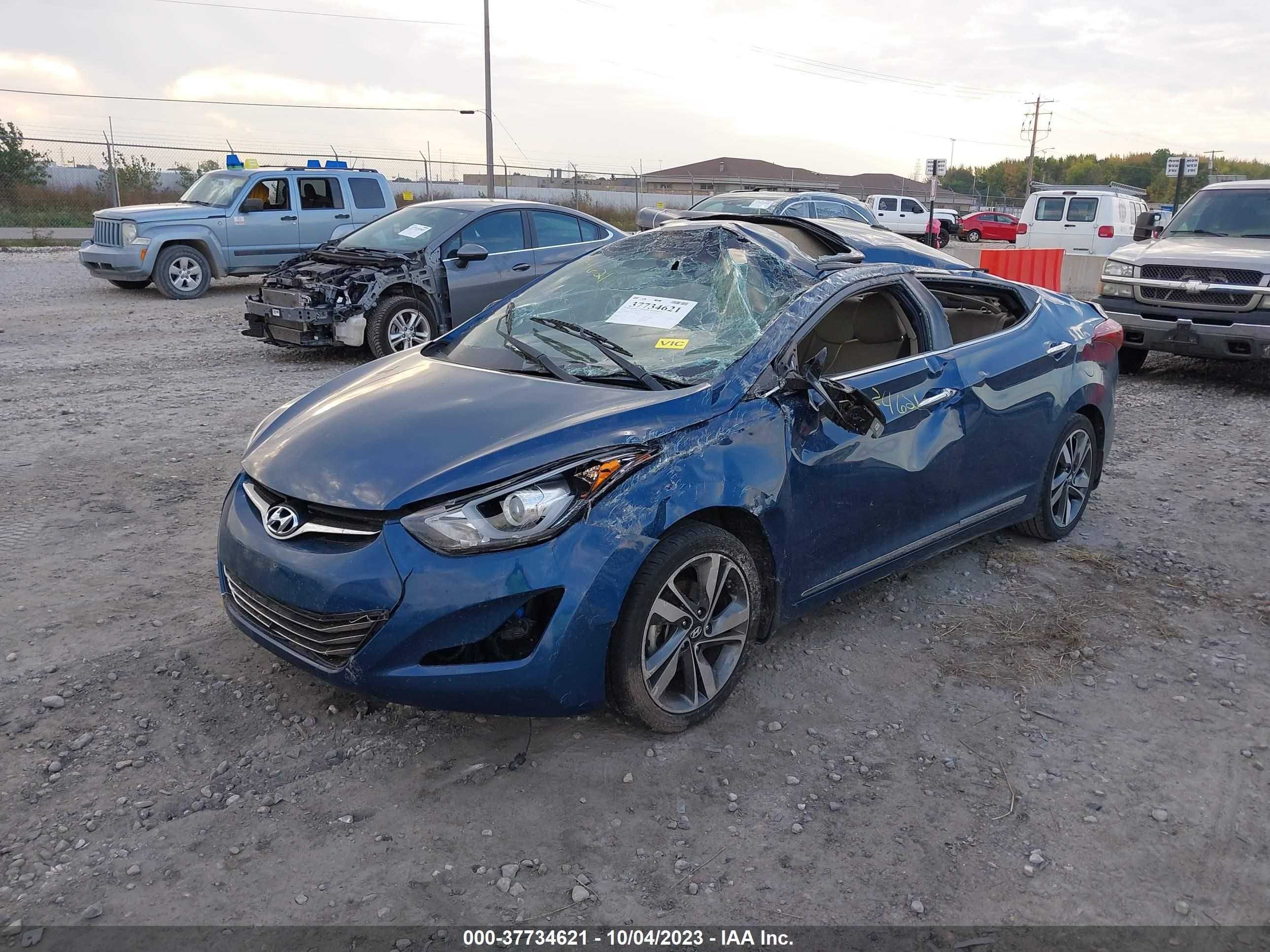 Photo 1 VIN: KMHDH4AE3EU094057 - HYUNDAI ELANTRA 