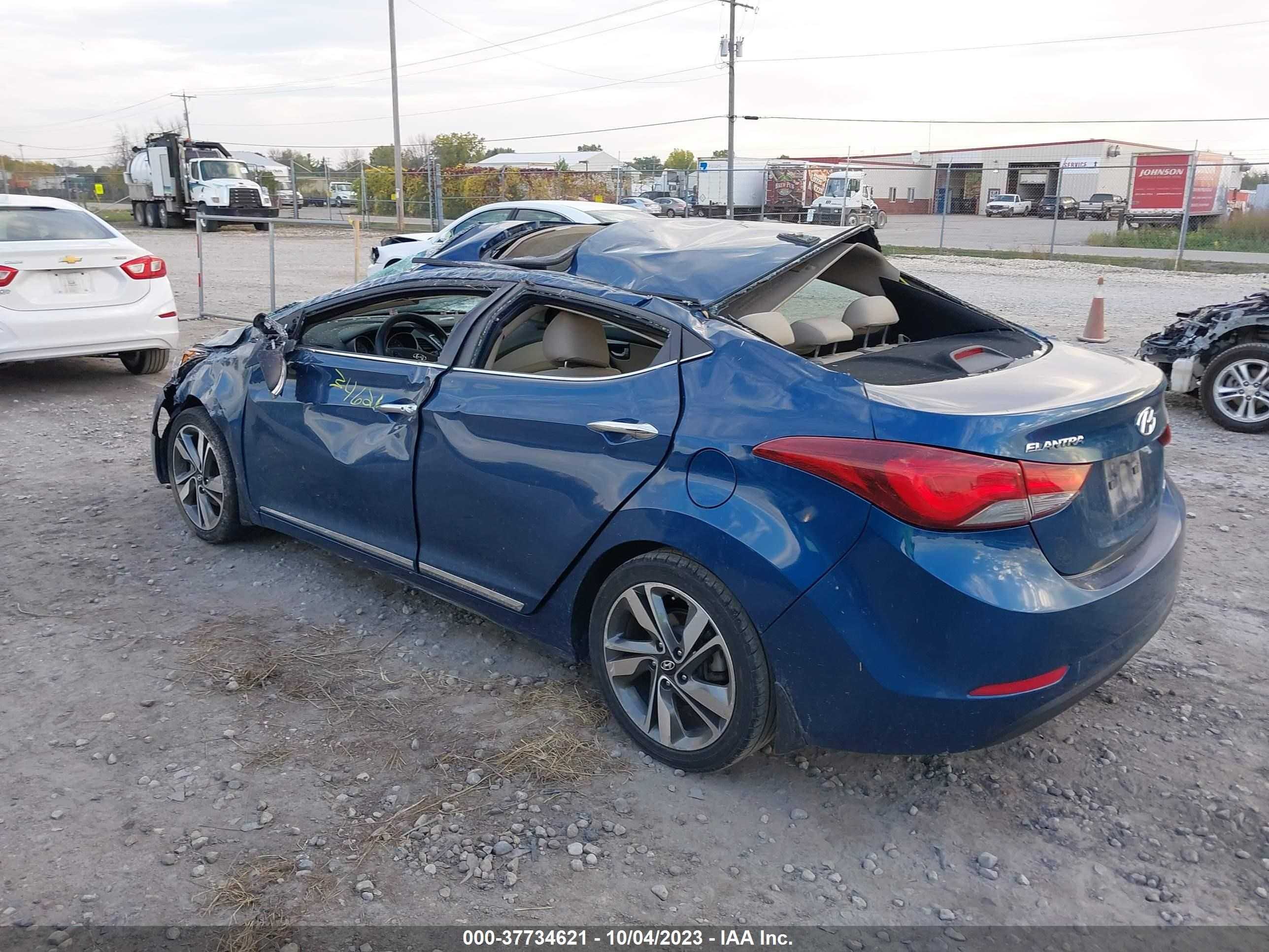 Photo 2 VIN: KMHDH4AE3EU094057 - HYUNDAI ELANTRA 