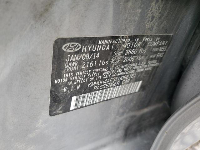 Photo 11 VIN: KMHDH4AE3EU096181 - HYUNDAI ELANTRA SE 