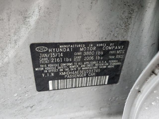 Photo 11 VIN: KMHDH4AE3EU101749 - HYUNDAI ELANTRA SE 