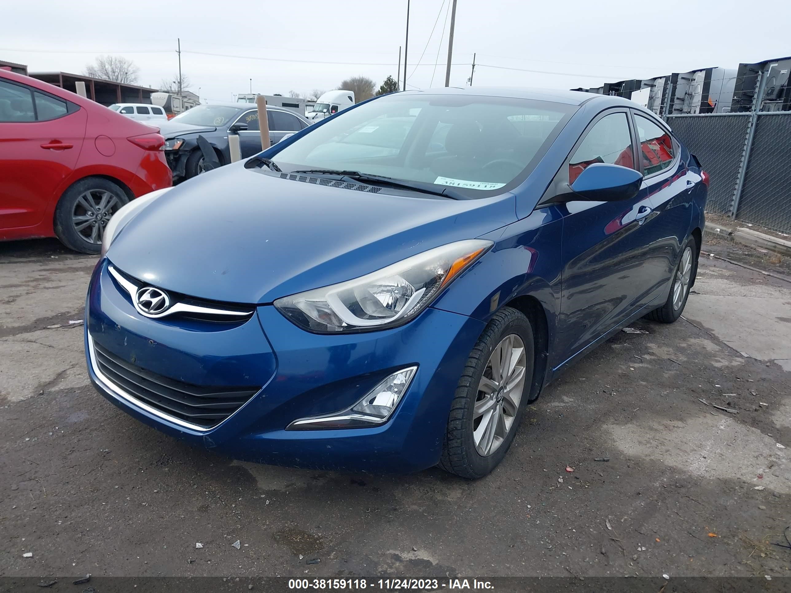 Photo 1 VIN: KMHDH4AE3EU117627 - HYUNDAI ELANTRA 