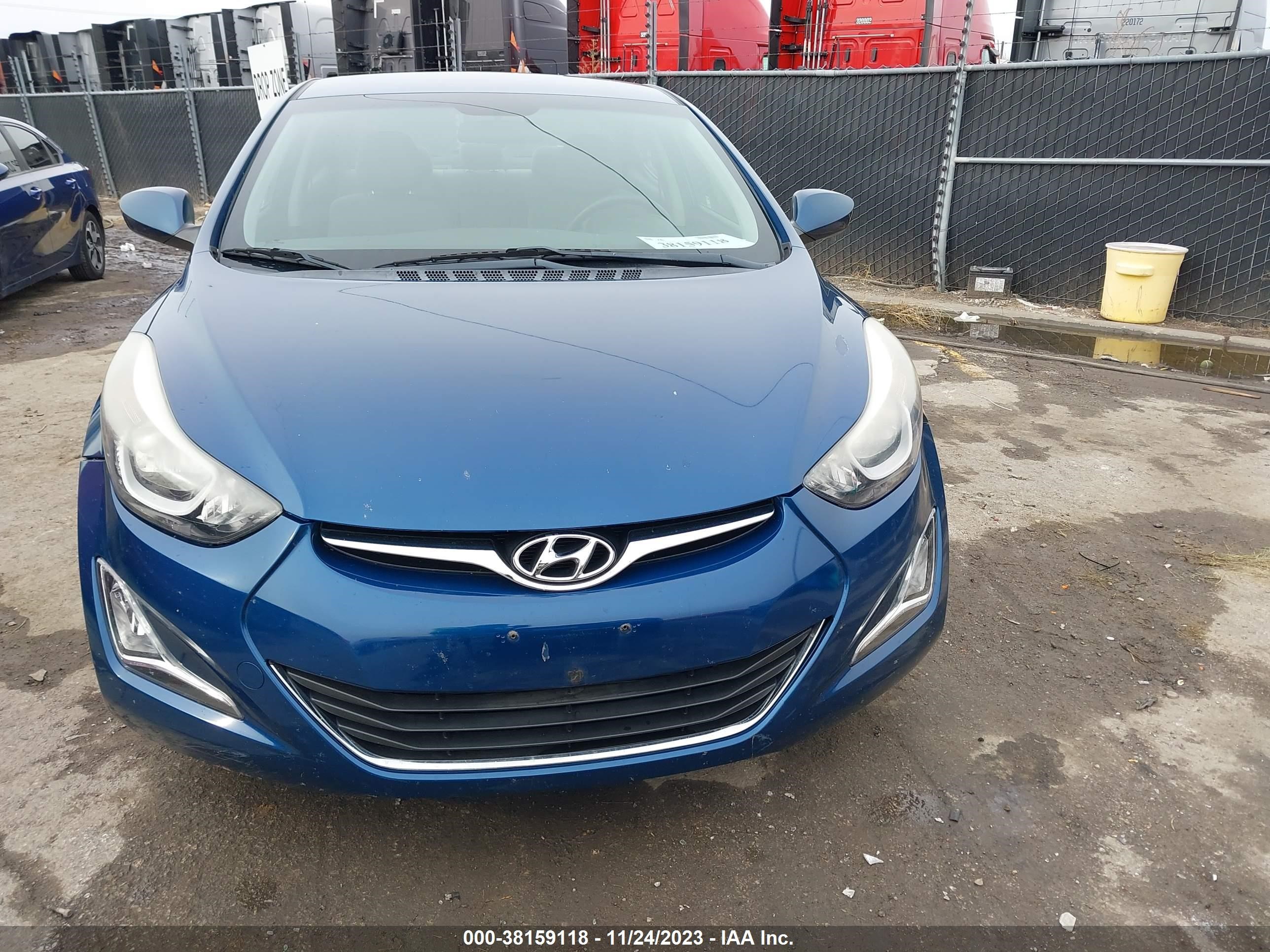 Photo 12 VIN: KMHDH4AE3EU117627 - HYUNDAI ELANTRA 