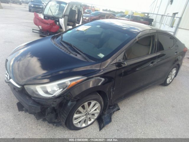 Photo 1 VIN: KMHDH4AE3EU166598 - HYUNDAI ELANTRA 