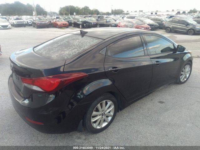 Photo 3 VIN: KMHDH4AE3EU166598 - HYUNDAI ELANTRA 