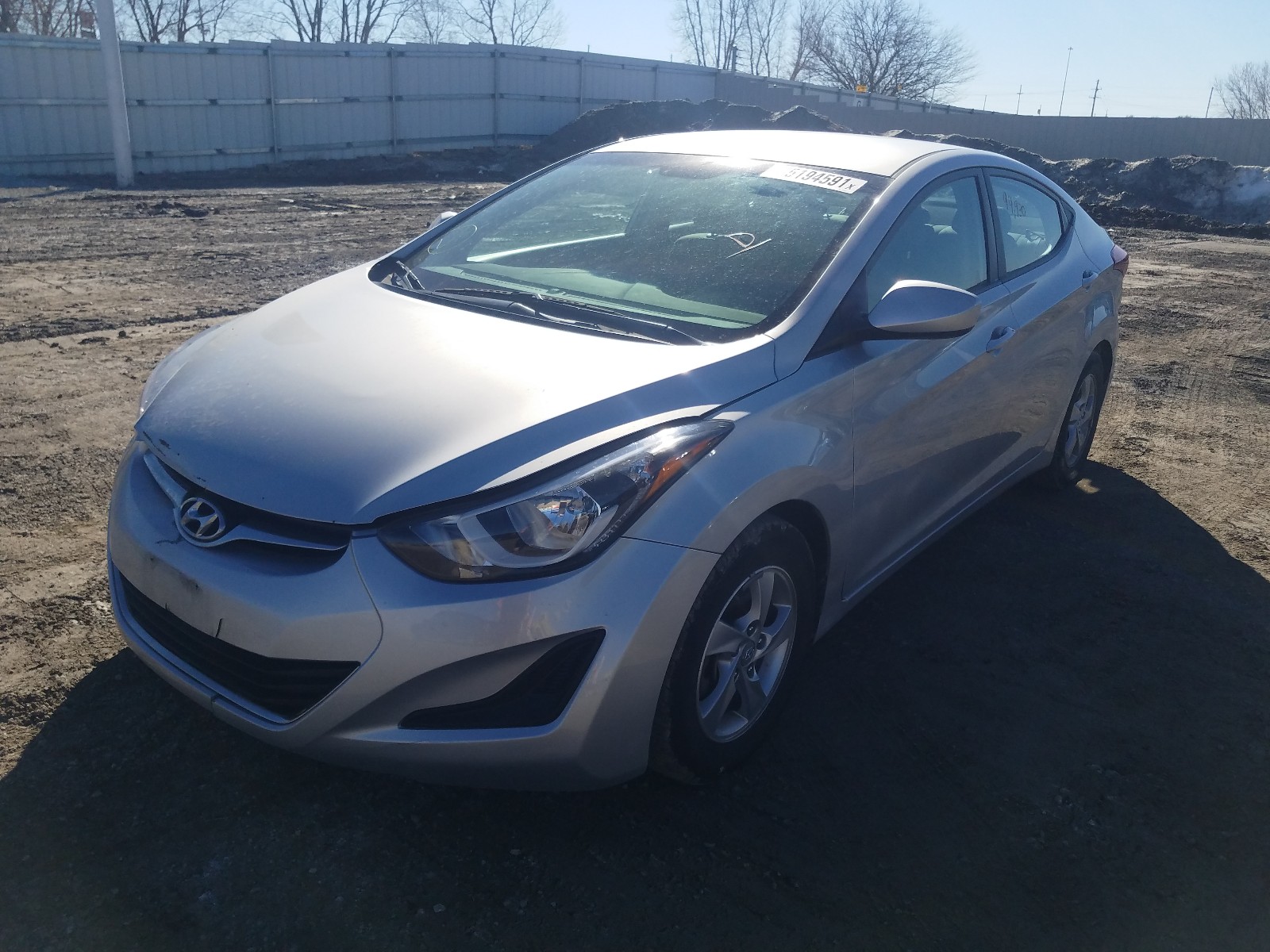 Photo 1 VIN: KMHDH4AE3EU176659 - HYUNDAI ELANTRA SE 