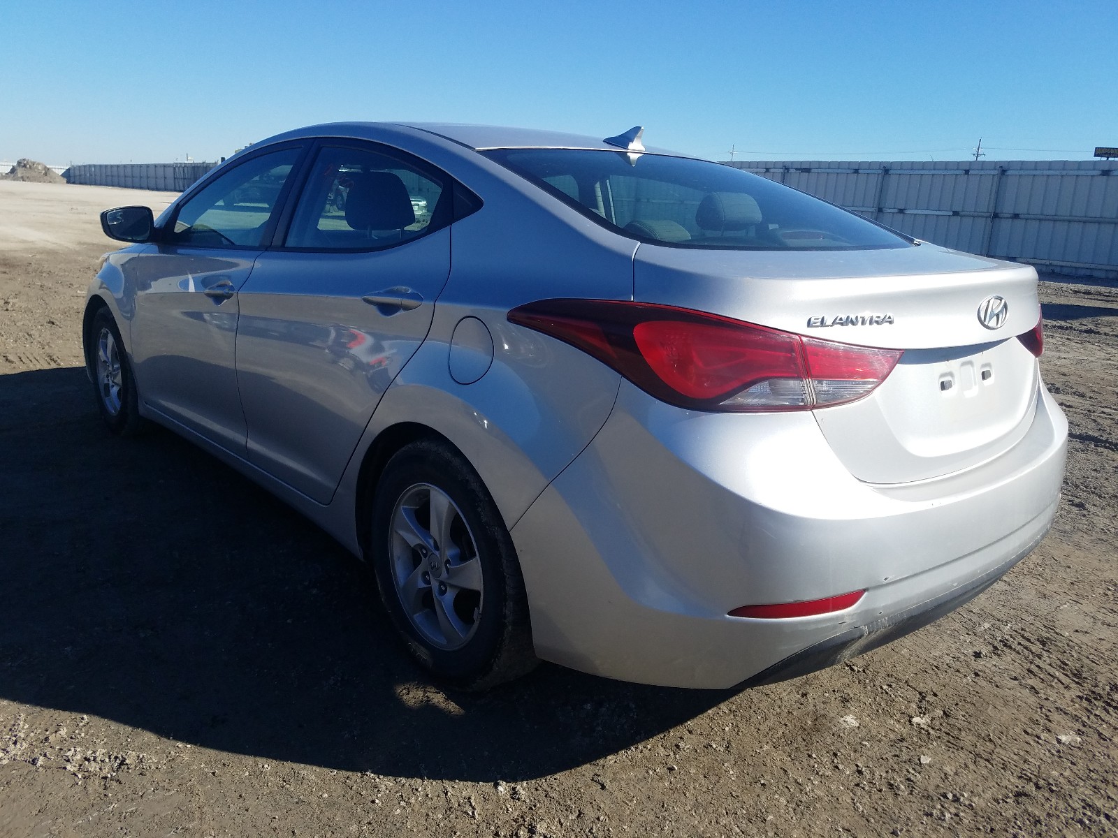 Photo 2 VIN: KMHDH4AE3EU176659 - HYUNDAI ELANTRA SE 