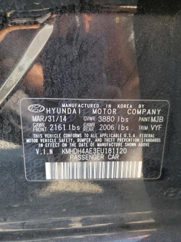 Photo 12 VIN: KMHDH4AE3EU181120 - HYUNDAI ELANTRA SE 