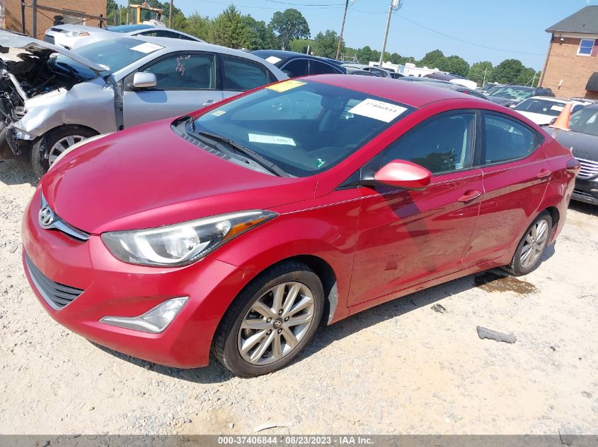 Photo 1 VIN: KMHDH4AE3EU184390 - HYUNDAI ELANTRA 