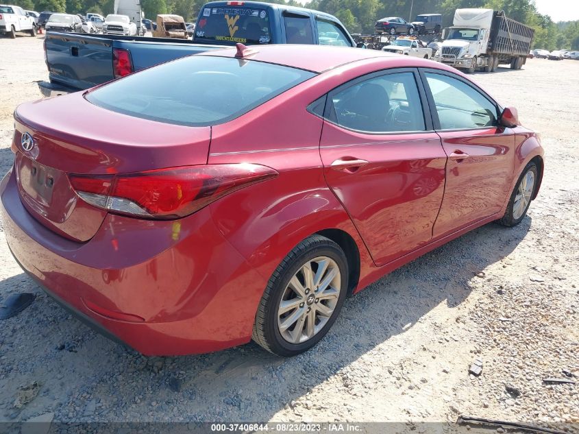 Photo 3 VIN: KMHDH4AE3EU184390 - HYUNDAI ELANTRA 