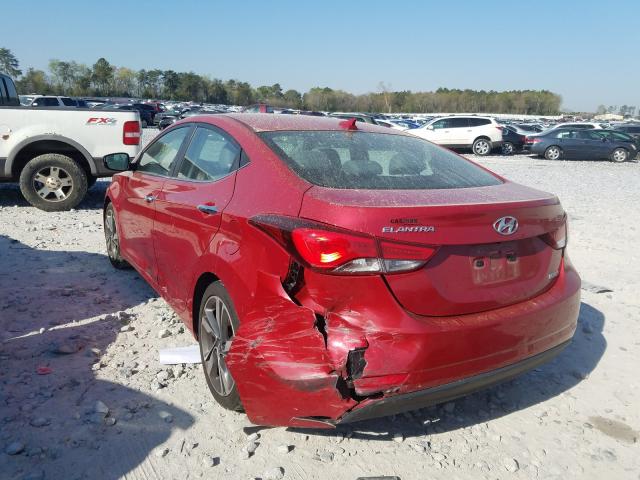 Photo 2 VIN: KMHDH4AE3FU253418 - HYUNDAI ELANTRA SE 