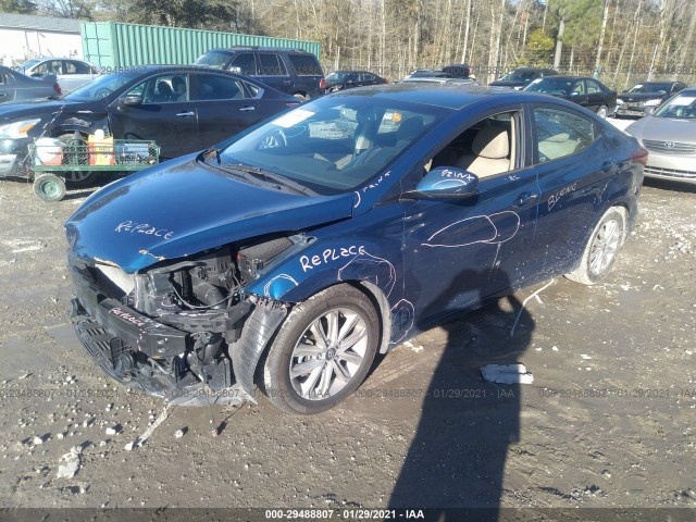 Photo 1 VIN: KMHDH4AE3FU278349 - HYUNDAI ELANTRA 