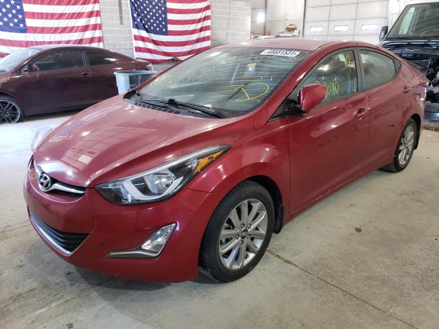 Photo 1 VIN: KMHDH4AE3FU303251 - HYUNDAI ELANTRA SE 