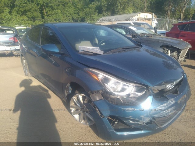 Photo 5 VIN: KMHDH4AE3FU350893 - HYUNDAI ELANTRA 