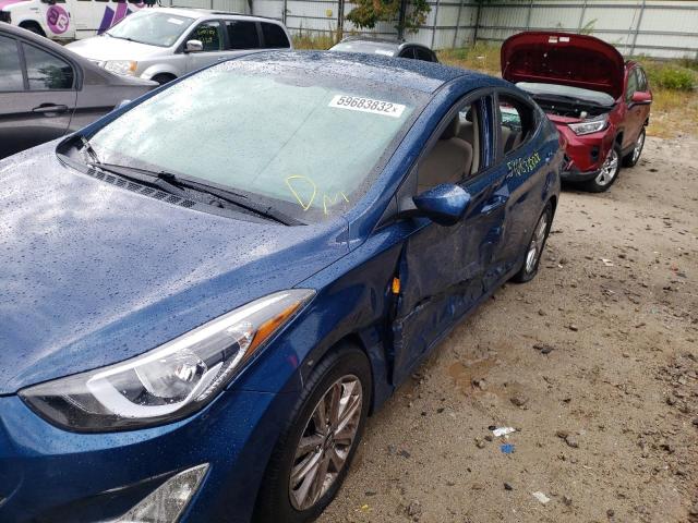 Photo 8 VIN: KMHDH4AE3FU387913 - HYUNDAI ELANTRA SE 