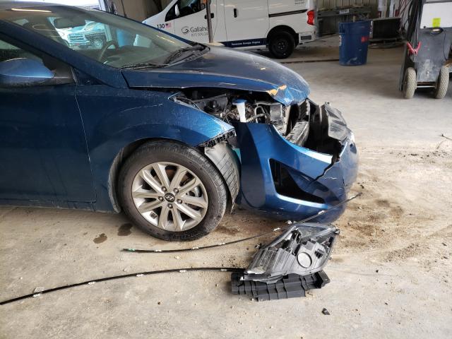 Photo 8 VIN: KMHDH4AE3FU393842 - HYUNDAI ELANTRA SE 