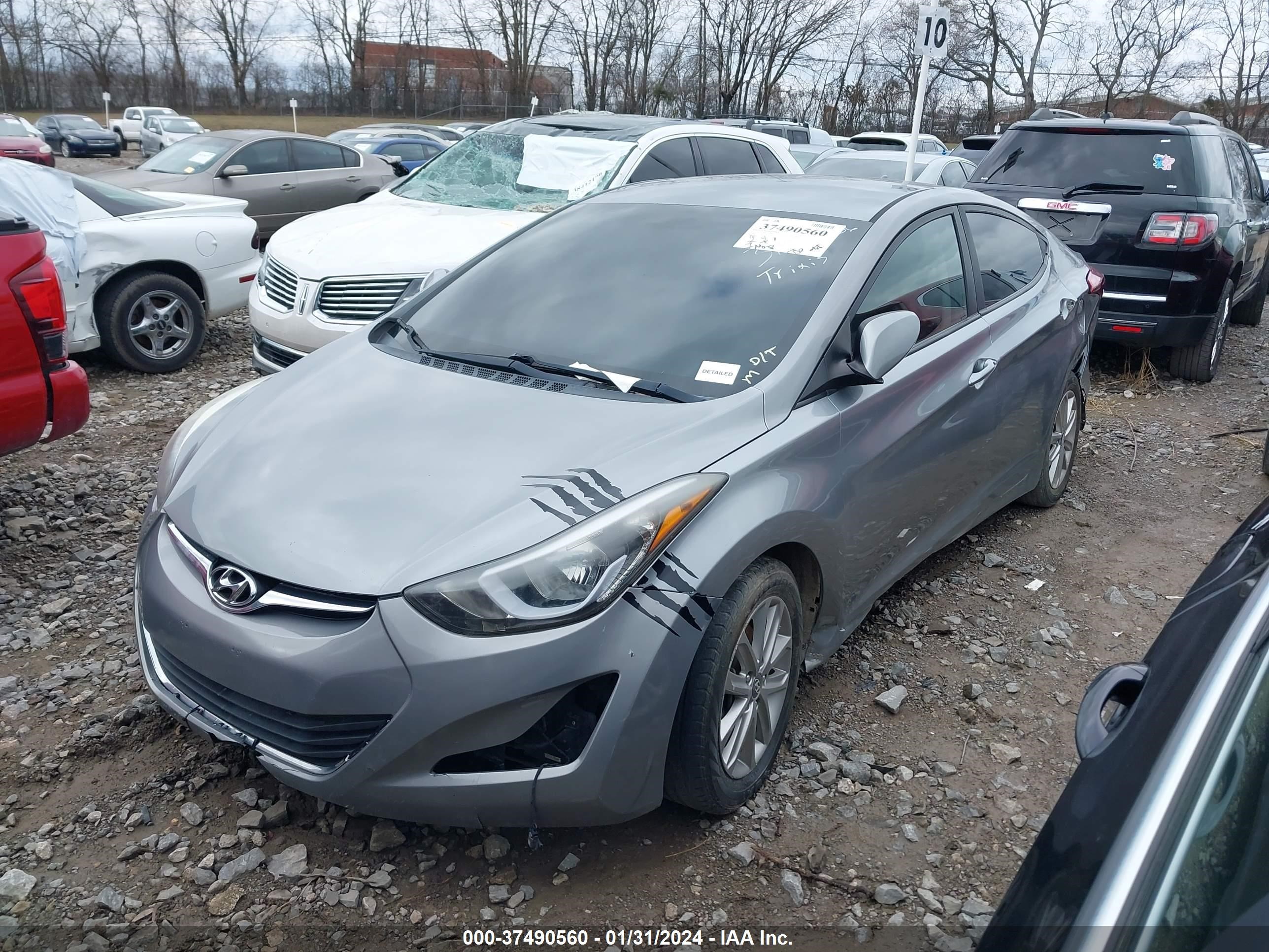 Photo 1 VIN: KMHDH4AE3FU420702 - HYUNDAI ELANTRA 