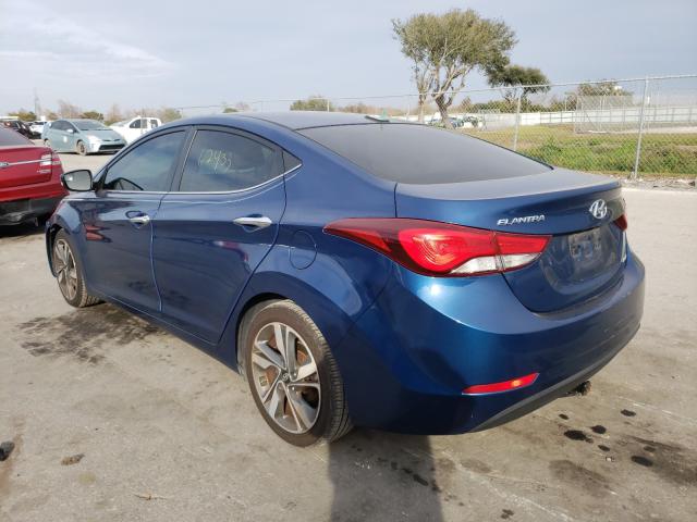 Photo 2 VIN: KMHDH4AE3FU454493 - HYUNDAI ELANTRA SE 