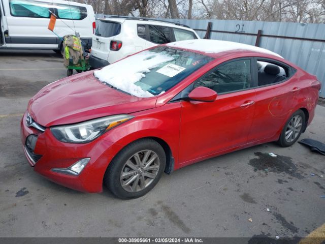 Photo 1 VIN: KMHDH4AE3GU476740 - HYUNDAI ELANTRA 