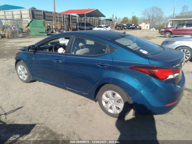 Photo 2 VIN: KMHDH4AE3GU485101 - HYUNDAI ELANTRA 