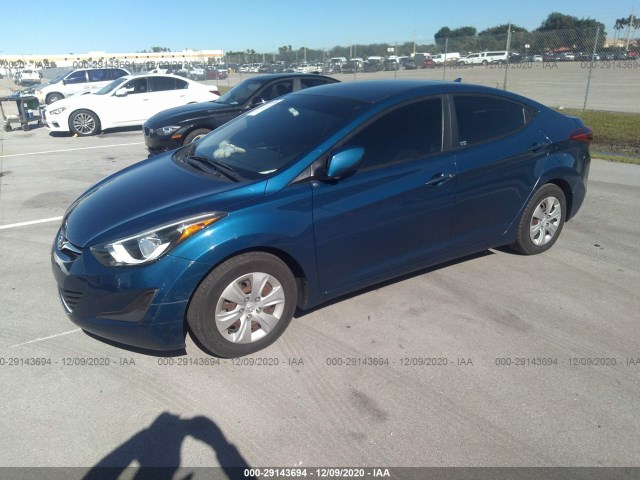 Photo 1 VIN: KMHDH4AE3GU490072 - HYUNDAI ELANTRA 