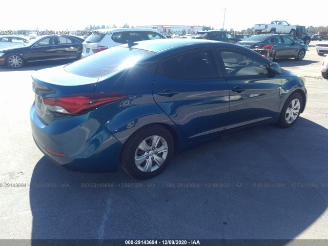 Photo 3 VIN: KMHDH4AE3GU490072 - HYUNDAI ELANTRA 