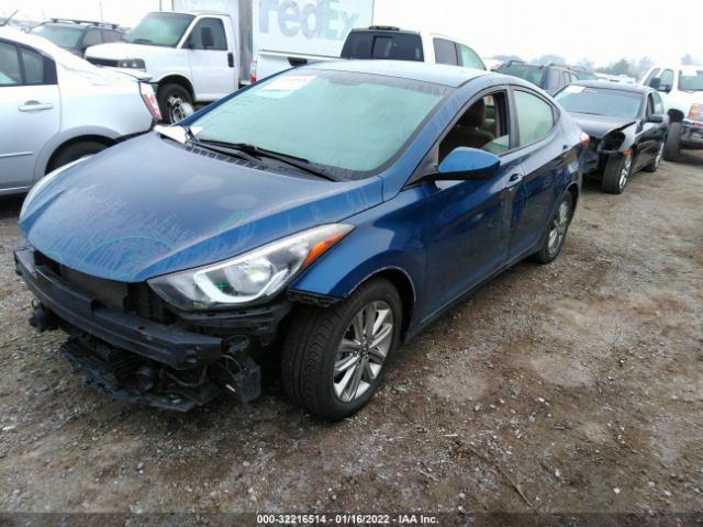 Photo 1 VIN: KMHDH4AE3GU490184 - HYUNDAI ELANTRA 