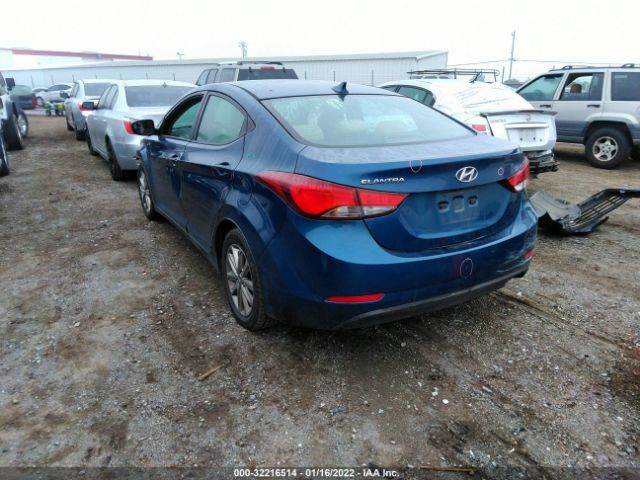 Photo 2 VIN: KMHDH4AE3GU490184 - HYUNDAI ELANTRA 