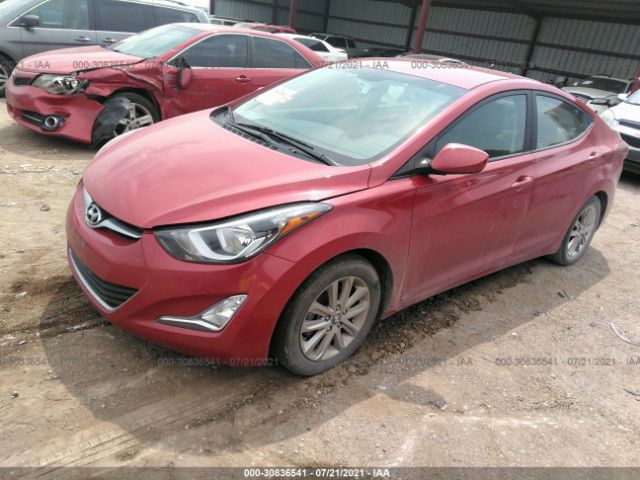 Photo 1 VIN: KMHDH4AE3GU518548 - HYUNDAI ELANTRA 