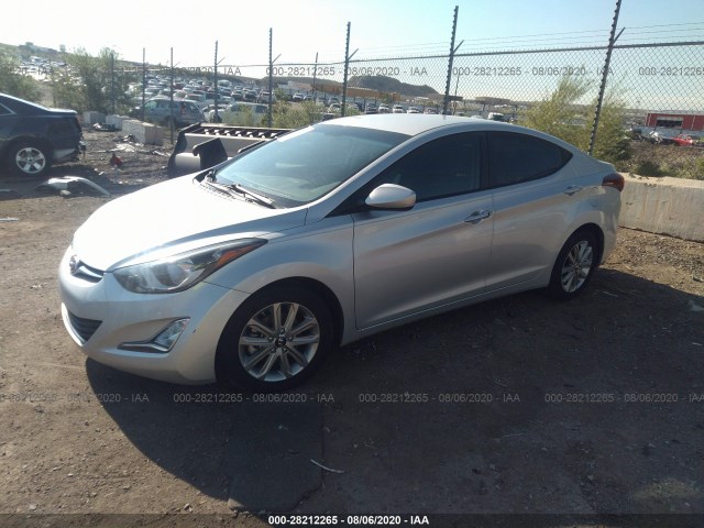 Photo 1 VIN: KMHDH4AE3GU530988 - HYUNDAI ELANTRA 