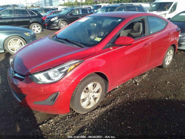 Photo 1 VIN: KMHDH4AE3GU572383 - HYUNDAI ELANTRA 