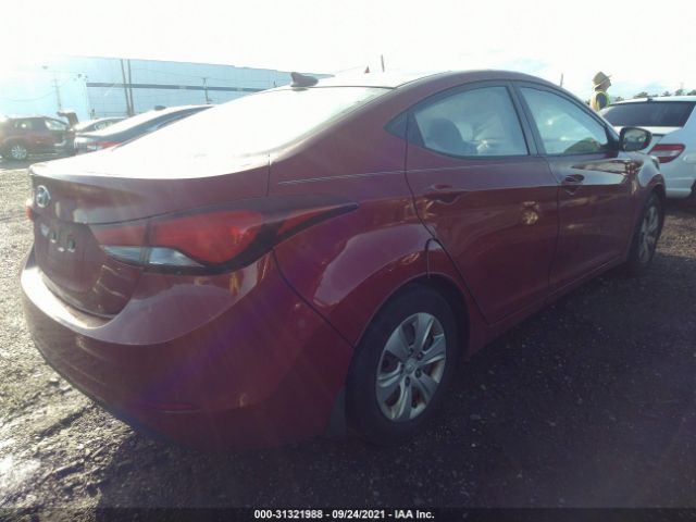 Photo 3 VIN: KMHDH4AE3GU572383 - HYUNDAI ELANTRA 