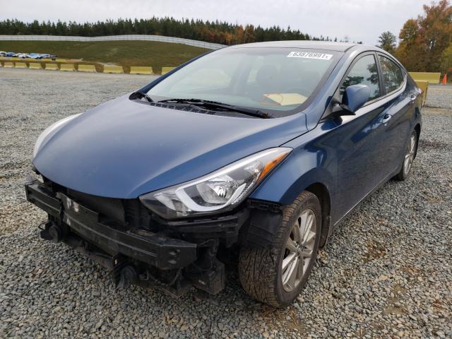 Photo 1 VIN: KMHDH4AE3GU586316 - HYUNDAI ELANTRA SE 