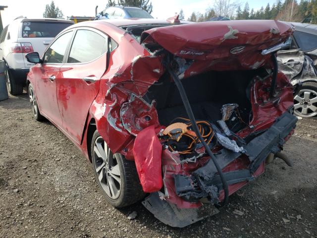 Photo 2 VIN: KMHDH4AE3GU608248 - HYUNDAI ELANTRA SE 