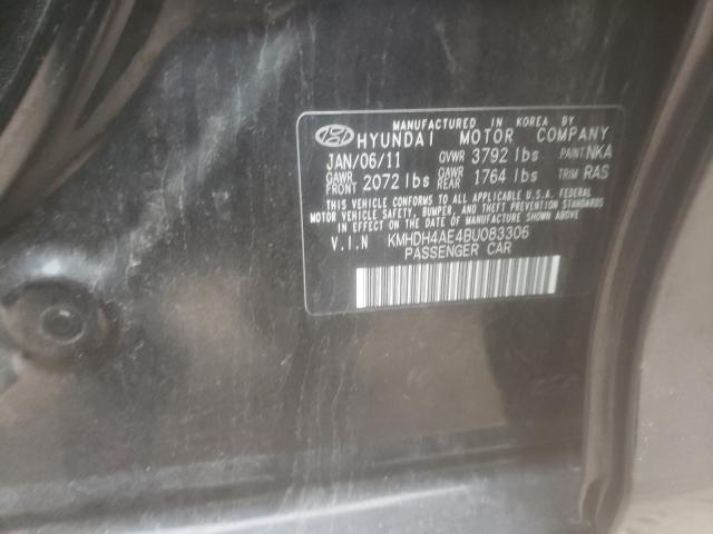 Photo 9 VIN: KMHDH4AE4BU083306 - HYUNDAI ELANTRA 