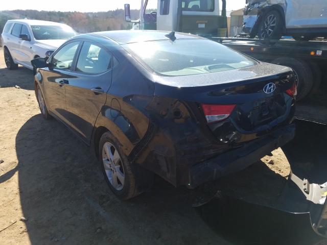 Photo 2 VIN: KMHDH4AE4BU096525 - HYUNDAI ELANTRA GL 