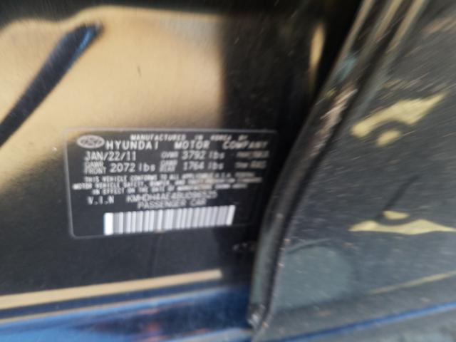 Photo 9 VIN: KMHDH4AE4BU096525 - HYUNDAI ELANTRA GL 