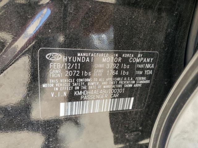 Photo 11 VIN: KMHDH4AE4BU100301 - HYUNDAI ELANTRA 