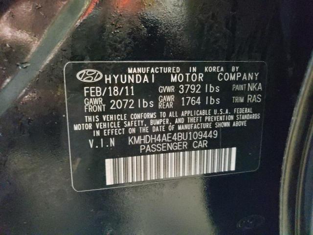 Photo 11 VIN: KMHDH4AE4BU109449 - HYUNDAI ELANTRA GL 