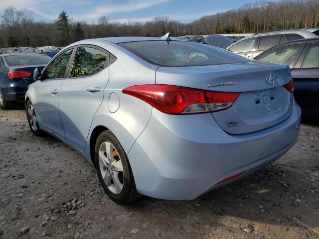 Photo 2 VIN: KMHDH4AE4BU149207 - HYUNDAI ELANTRA GL 